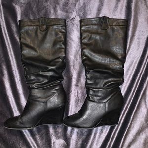 Rampage Wedge Boots
